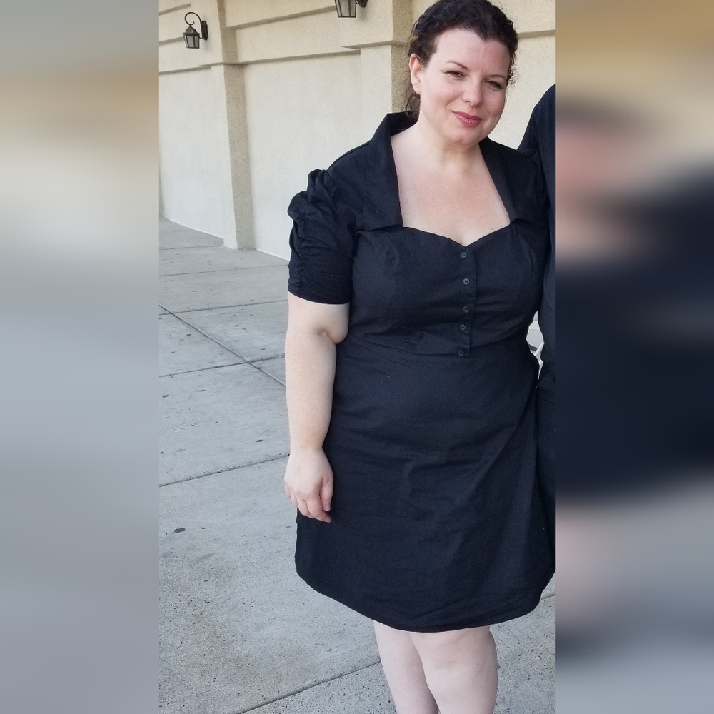 Vintage Torrid Black Dress